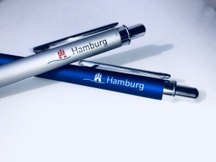Hamburg Kugelschreiber Blau