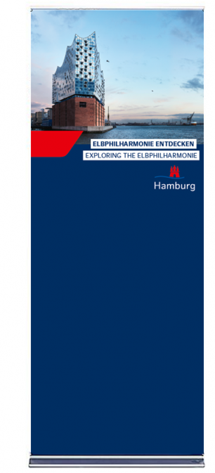 Roll Up "Elbphiharmonie entdecken" - Motiv: Elbphilharmonie